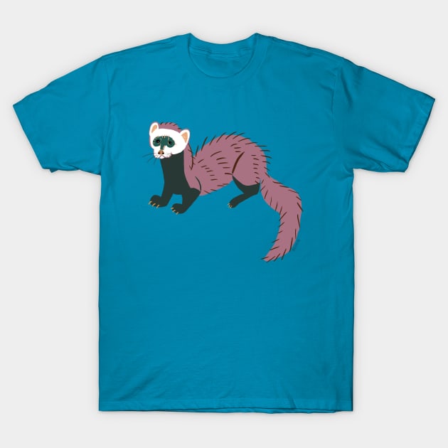 Pink Ferret T-Shirt by belettelepink